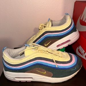 Size 10  - Nike Air Max 1/97 x Sean Wotherspoon Low GREAT CONDITION! 8.5/10